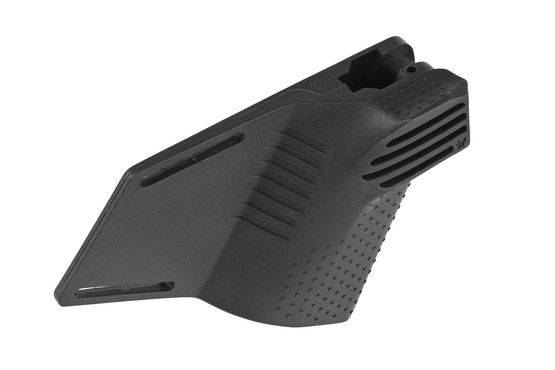 SI Megafin featurless AR15 grip has a textured thumb rest